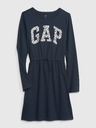 GAP Detské šaty s logom GAP