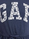 GAP Detské šaty s logom GAP