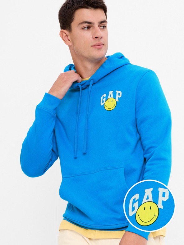 GAP Mikina Gap × SmileyWorld® Unisex GAP