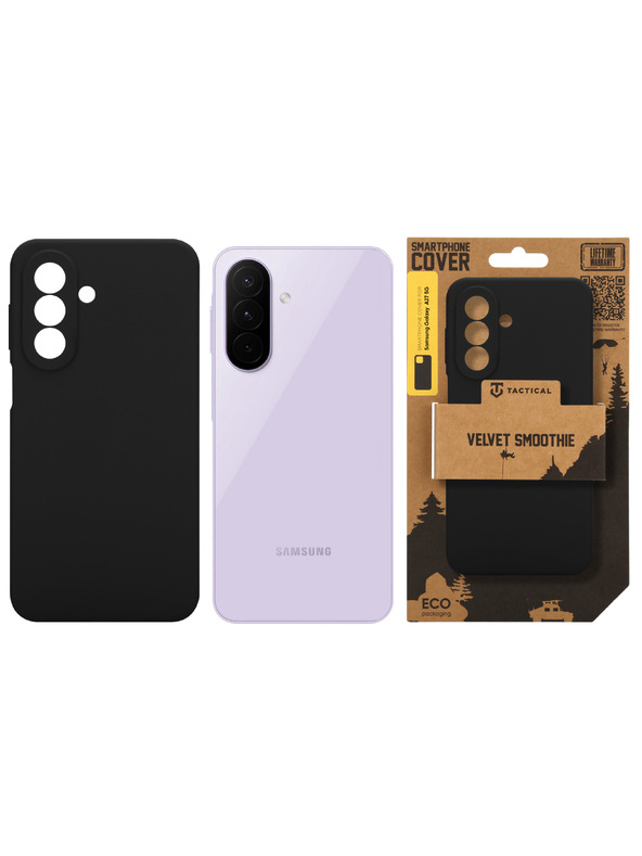 Tactical Tactical Velvet Smoothie Kryt pre Samsung Galaxy A27 5G Asphalt