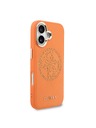 Guess Guess PU Perforated 4G Logo MagSafe Zadný Kryt pre iPhone 17 Orange