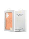 Guess Guess PU Perforated 4G Logo MagSafe Zadný Kryt pre iPhone 17 Orange
