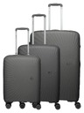 Travelite Sada cestovných kufrov Tamaris Voyaage S,M,L Anthracite
