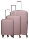 Travelite Sada cestovných kufrov Tamaris Voyaage S,M,L Blush