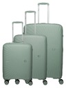 Travelite Sada cestovných kufrov Tamaris Voyaage S,M,L Sage Green