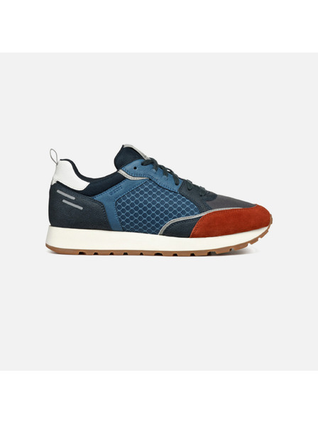 Geox Modré pánske tenisky Geox Partenio