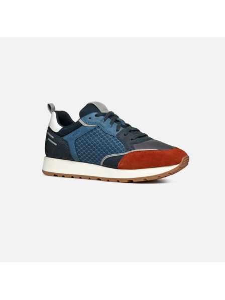 Geox Modré pánske tenisky Geox Partenio