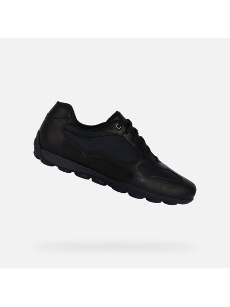 Geox Čierne pánske tenisky Geox Snake 2.0