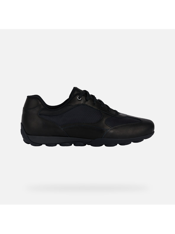 Geox Čierne pánske tenisky Geox Snake 2.0