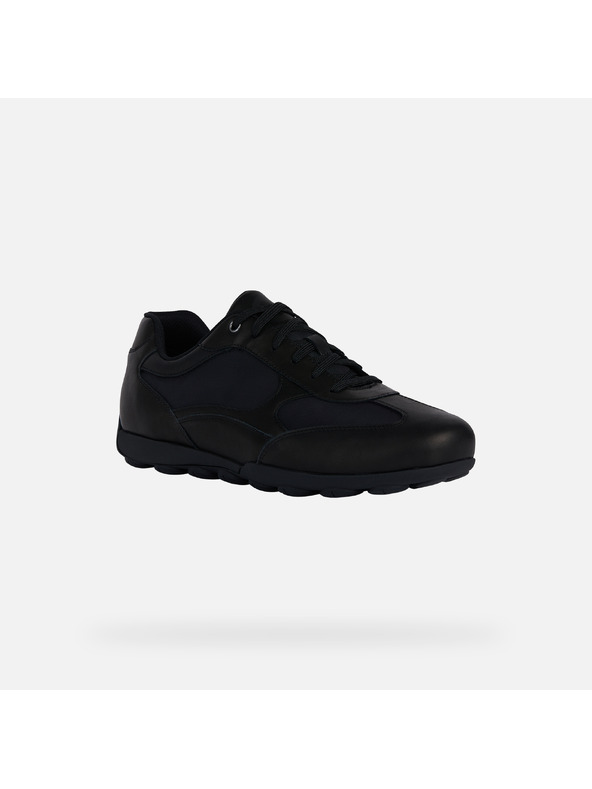 Geox Čierne pánske tenisky Geox Snake 2.0