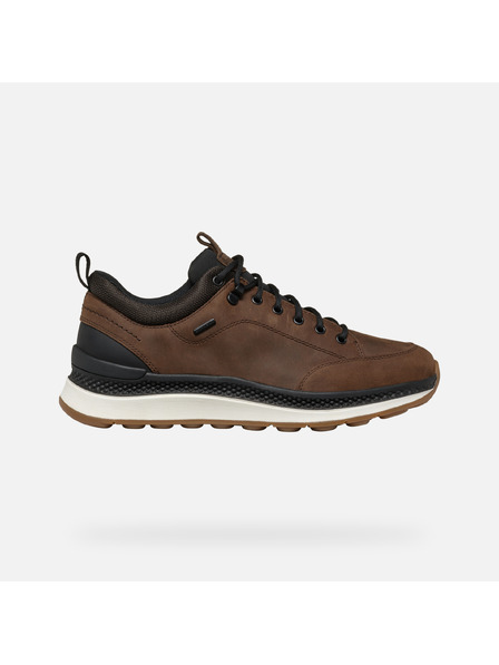 Geox Hnedé pánske tenisky Geox Spherica Actif X2