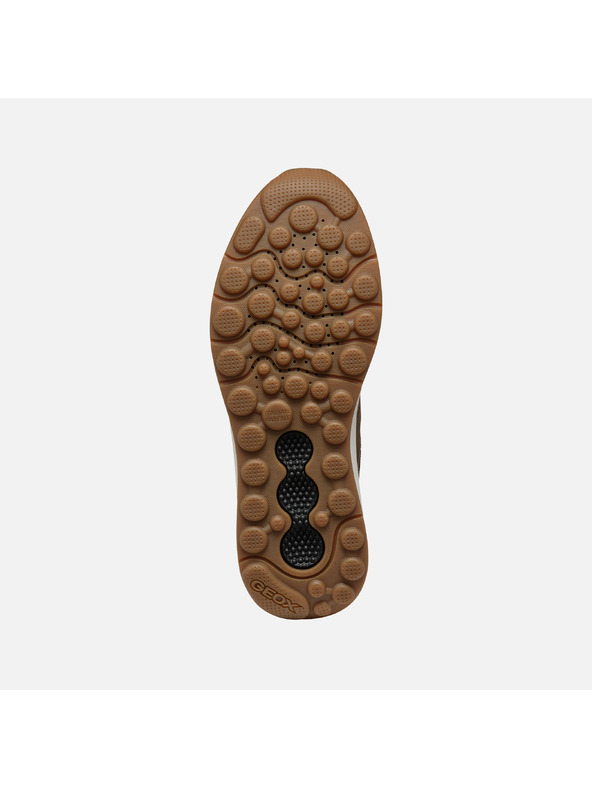 Geox Hnedé pánske tenisky Geox Spherica Actif X2