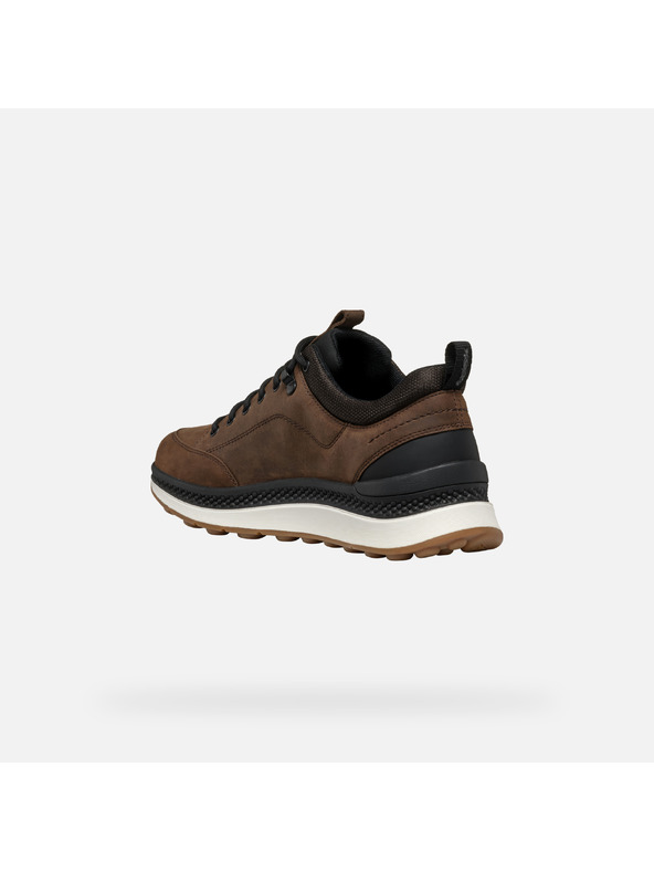 Geox Hnedé pánske tenisky Geox Spherica Actif X2