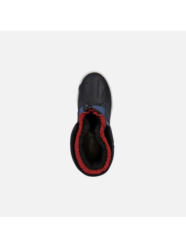 Geox Tmavomodré chlapčenské zimné topánky Geox Bunshee Pg B A