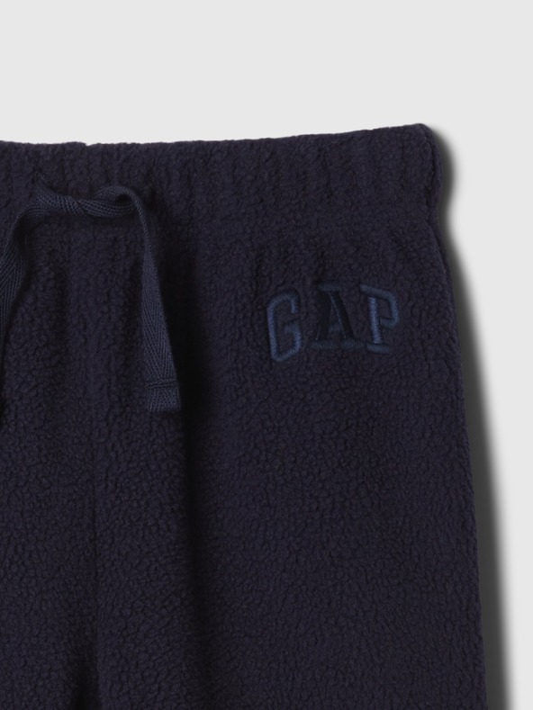 GAP Baby tepláky s logom Polar Fleece GAP