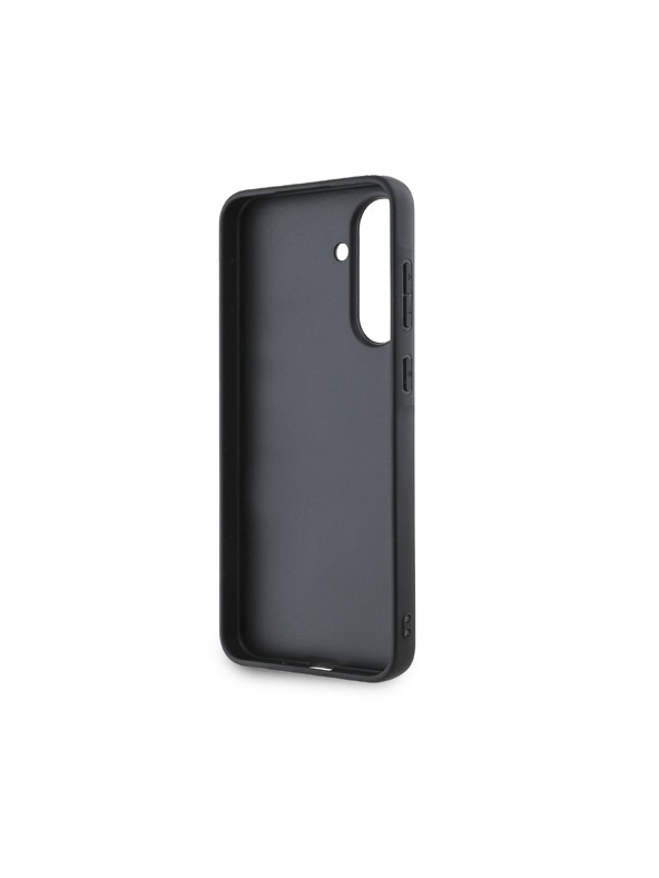 Karl Lagerfeld Karl Lagerfeld Fixed Glitter Metal Ikonik Zadný Kryt pre Samsung Galaxy A56 Black