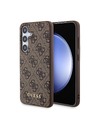 Guess Guess 4G Zadný Kryt pre Samsung Galaxy S24 Brown