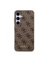Guess Guess 4G Zadný Kryt pre Samsung Galaxy S24 Brown