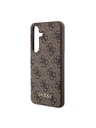 Guess Guess 4G Zadný Kryt pre Samsung Galaxy S24 Brown
