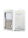 Guess Guess PU 4G Metal Logo Zadný Kryt pre Samsung Galaxy Z Flip 7 Pink