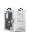 Karl Lagerfeld Karl Lagerfeld PU Karl and Choupette Heads Magnetic Zadný Kryt pre Samsung Galaxy Z Fold 7 Black