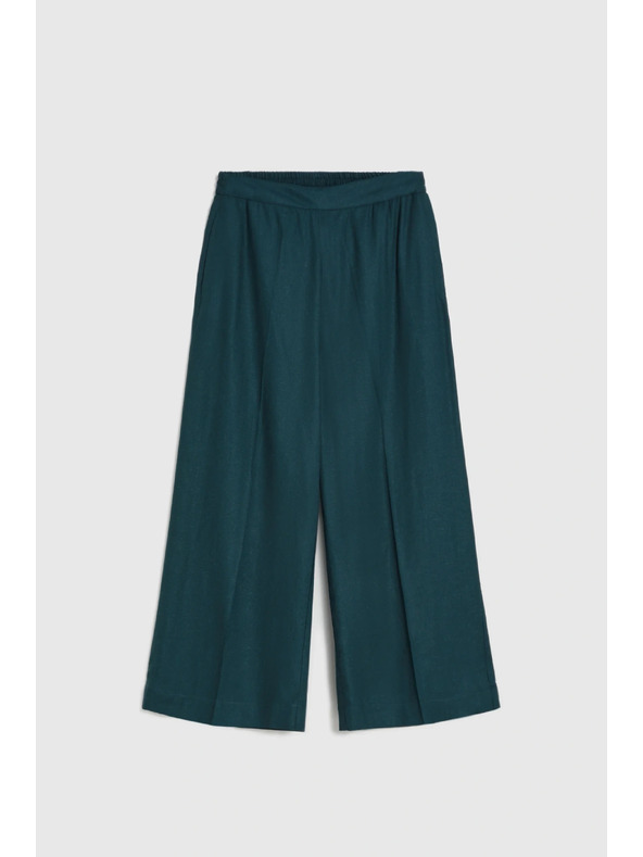 Moodo Culottes nohavice zelené Moodo