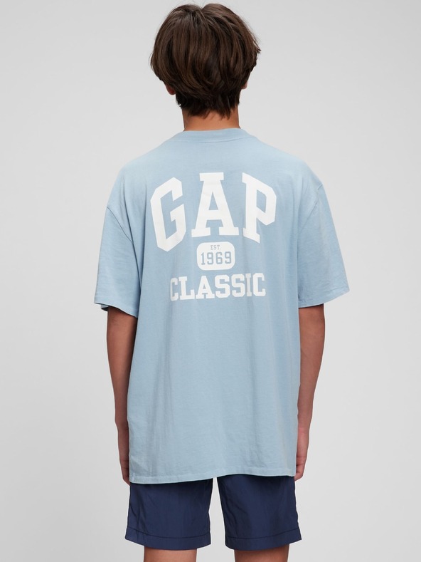 GAP Teen organic tričko logo GAP classic