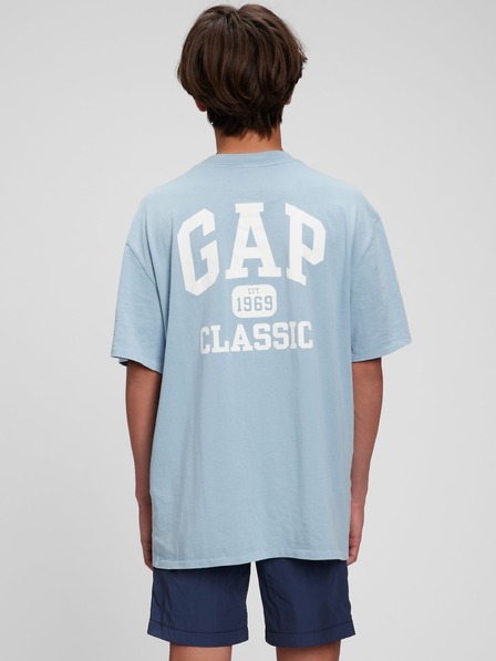 GAP Teen organic tričko logo GAP classic