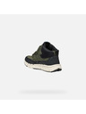 Geox Khaki chlapčenská členková obuv Geox Flexyper
