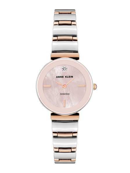 Anne Klein Dámske okrúhle hodinky Anne Klein AK/2435PMRT