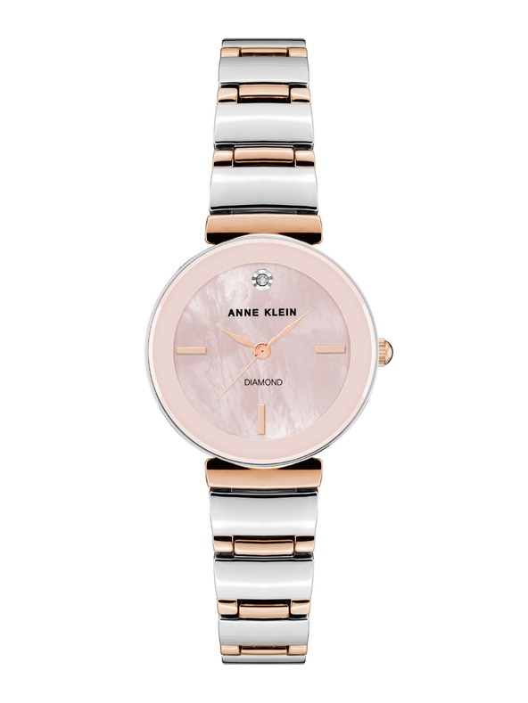 Anne Klein Dámske okrúhle hodinky Anne Klein AK/2435PMRT