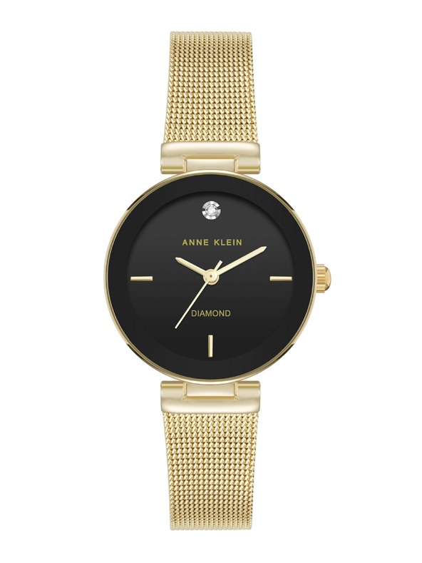 Anne Klein Dámske okrúhle hodinky Anne Klein AK/5310BKGB