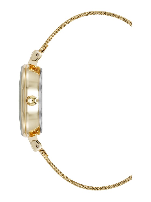 Anne Klein Dámske okrúhle hodinky Anne Klein AK/5310BKGB