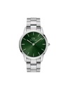Daniel Wellington Strieborné pánske hodinky Daniel Wellington Iconic Emerald