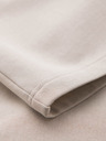 Ombre Clothing Sada dvoch pánskych základných teplákových kraťasov - čierno-béžová V1 Z124 Ombre Clothing