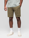 Ombre Clothing Sada dvoch pánskych teplákových šoriek s potlačou - svetlo modrá/tyrkysová V1 Z127 Ombre Clothing