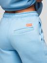 Ombre Clothing Sada dvoch UNISEX kraťasov s elastickým pásom - svetlo modrá/svetlo fialová V2 Z129 Ombre Clothing