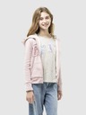 GAP Detská sherpa mikina s logom GAP