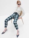 GAP Kockované nohavice skinny bi-stretch GAP