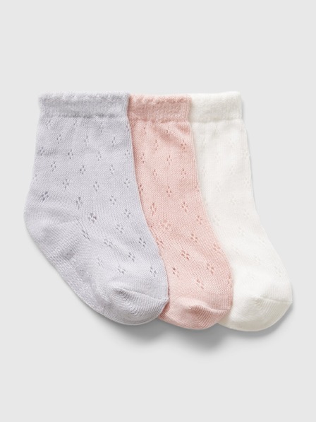 GAP Baby ponožky 3 páry GAP