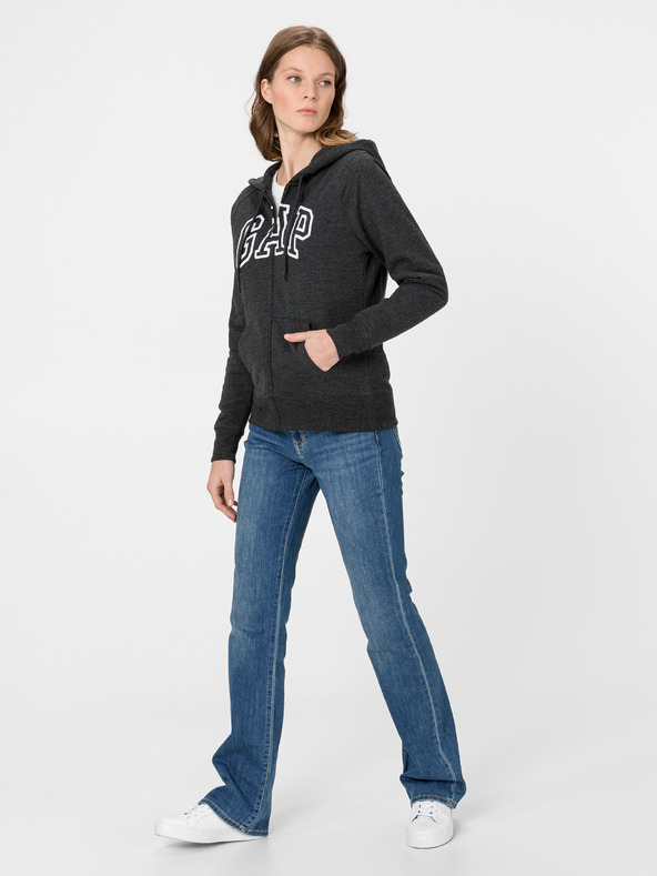 GAP Mikina Gap s logom na zips GAP