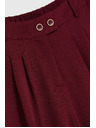 Moodo Hladké burgundy šortky Moodo