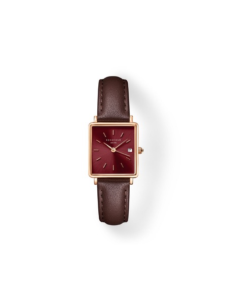 Rosefield Rosefield The Boxy XS dámske hodinky kožené QBBLR-Q56