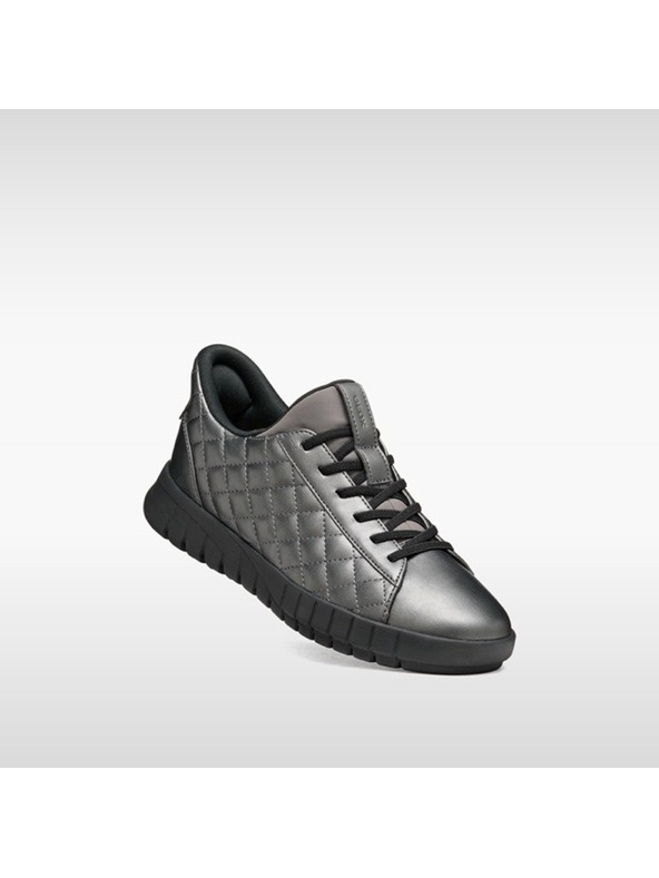 Geox Tmavosivé dámske tenisky Geox Flextride Plus