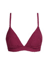 DIM DIM SWIMWEAR SHELL TRIANGLE BRA - Dámske plavky - tmavočervená