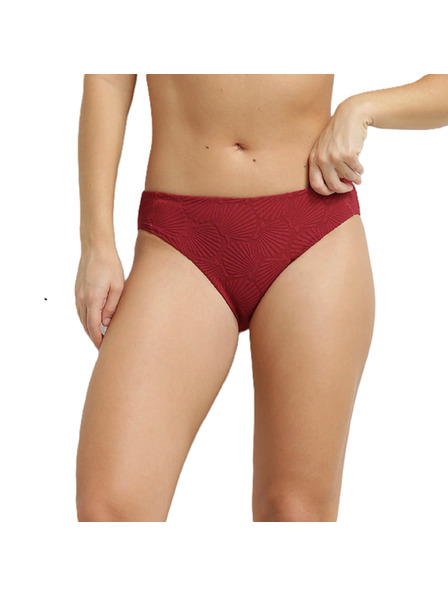 DIM DIM SWIMSUIT SHELL BIKINI - Dámske plavky - tmavočervená