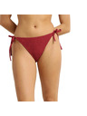 DIM DIM SWIMWEAR SHELL SLIP - Dámske plavky - tmavočervená