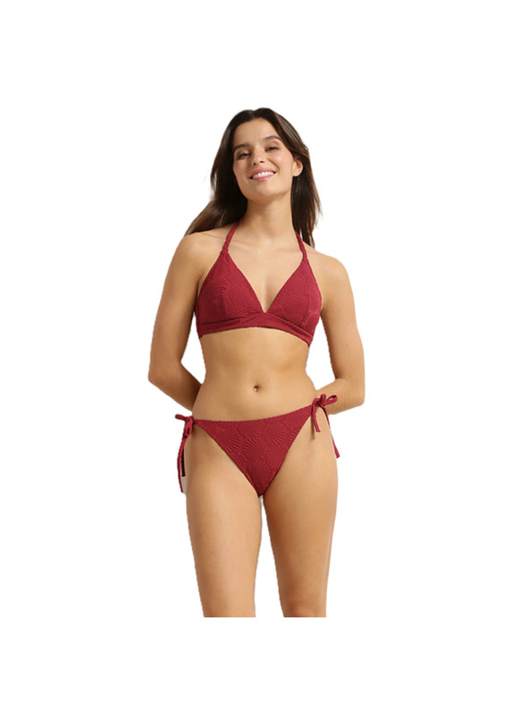 DIM DIM SWIMWEAR SHELL SLIP - Dámske plavky - tmavočervená
