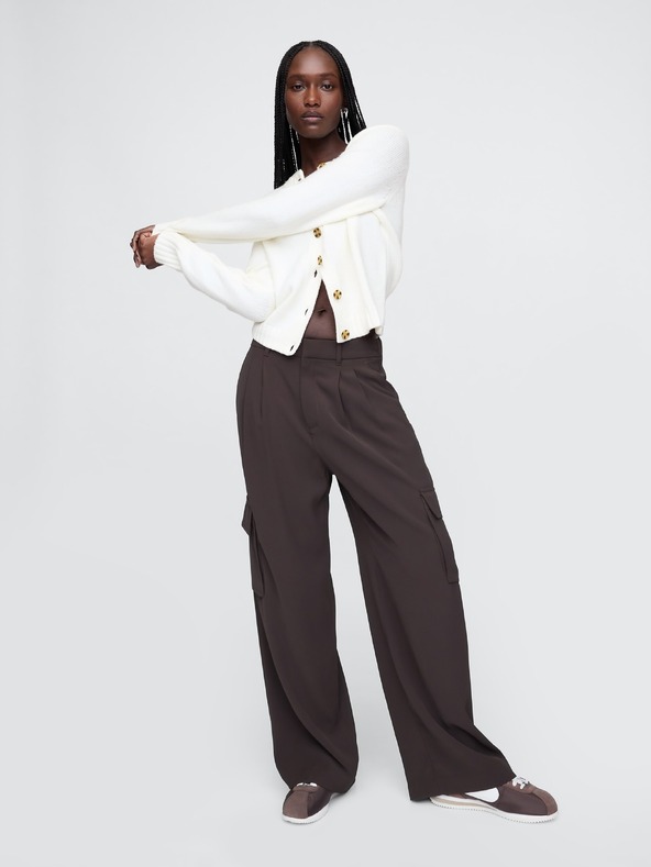 GAP Crop kardigán CashSoft GAP