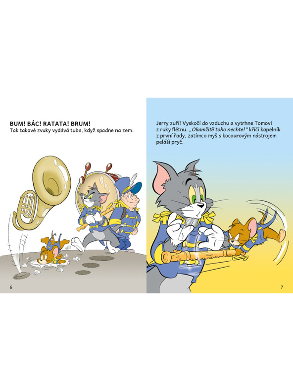 ELLA & MAX VYPEČENÍ MUZIKANTI – Tom a Jerry v obrazkovom príbehu